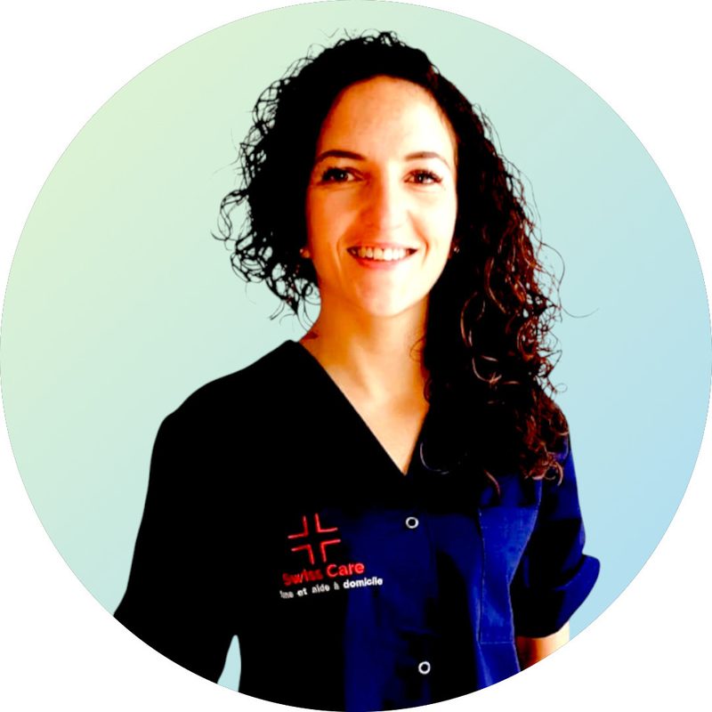 Anaïs, infirmière, responsable des soins chez SwissCare