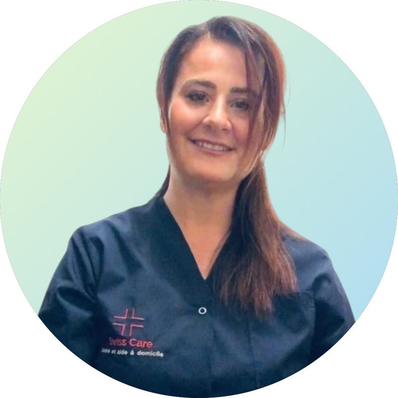 Carole, aide à domicile chez SwissCare
