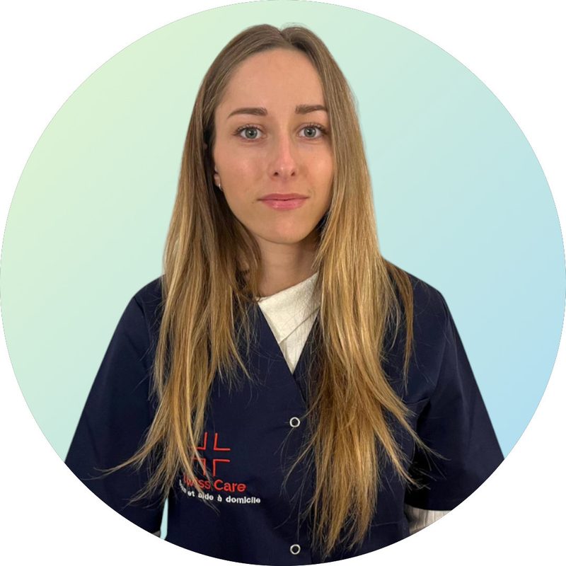 Lise, infirmière, coordinatrice des soins chez SwissCare