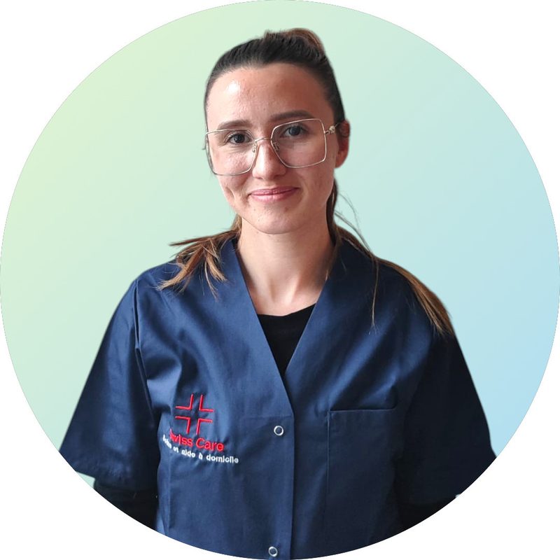 Mélissia, aide-soignante chez SwissCare