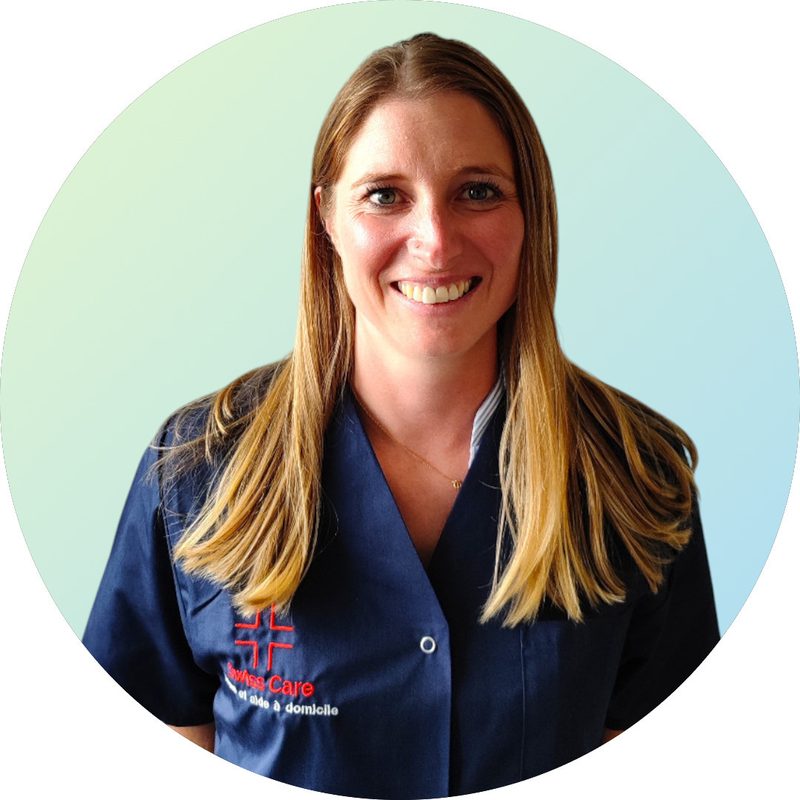 Orélie, infirmière diplômée chez SwissCare